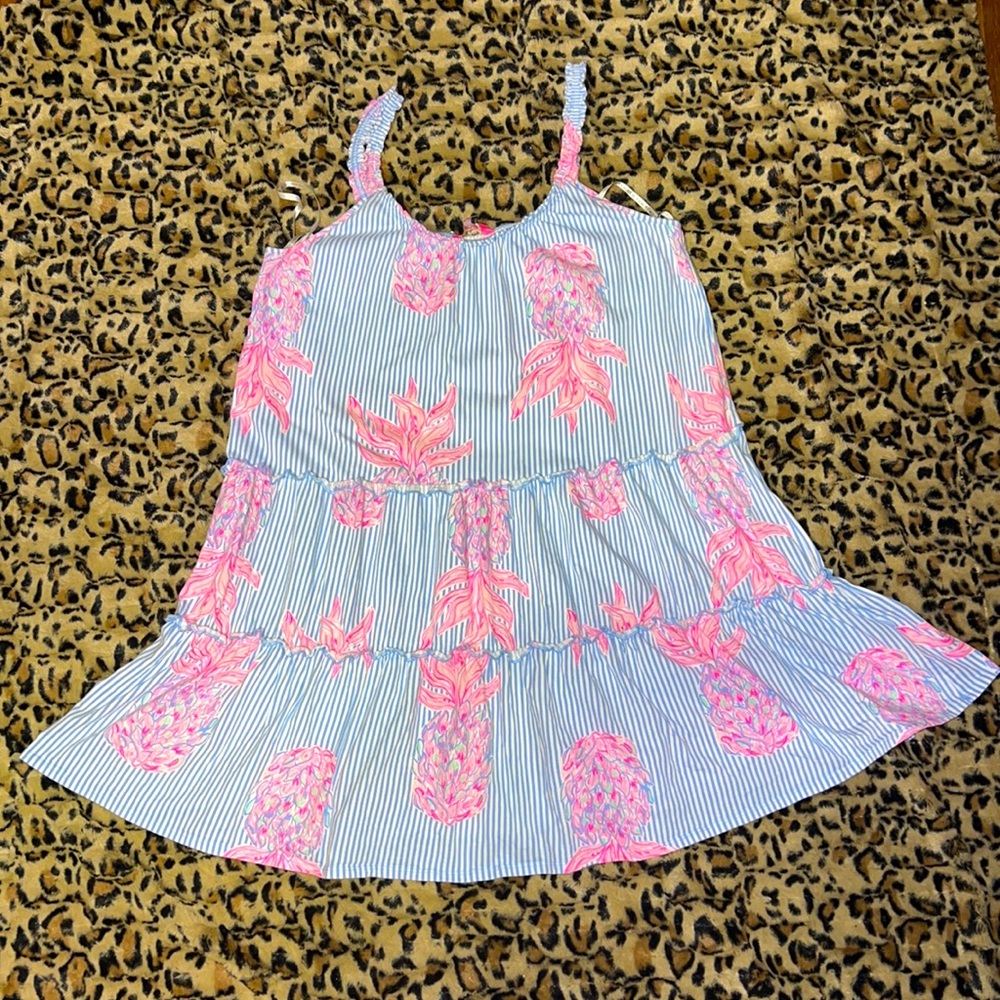 Unicorn alert! Lilly Pulitzer Loro dress in the print, Rum Swizzle. It’s in EUC.